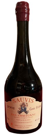 Bas Armagnac Cuvée Porthos millésime 2001